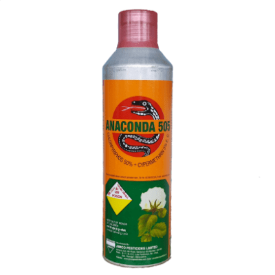 Buy ANACONDA 505 (Chlorpyriphos 50% + Cypermethrin 5% EC) Online - Agritell.com