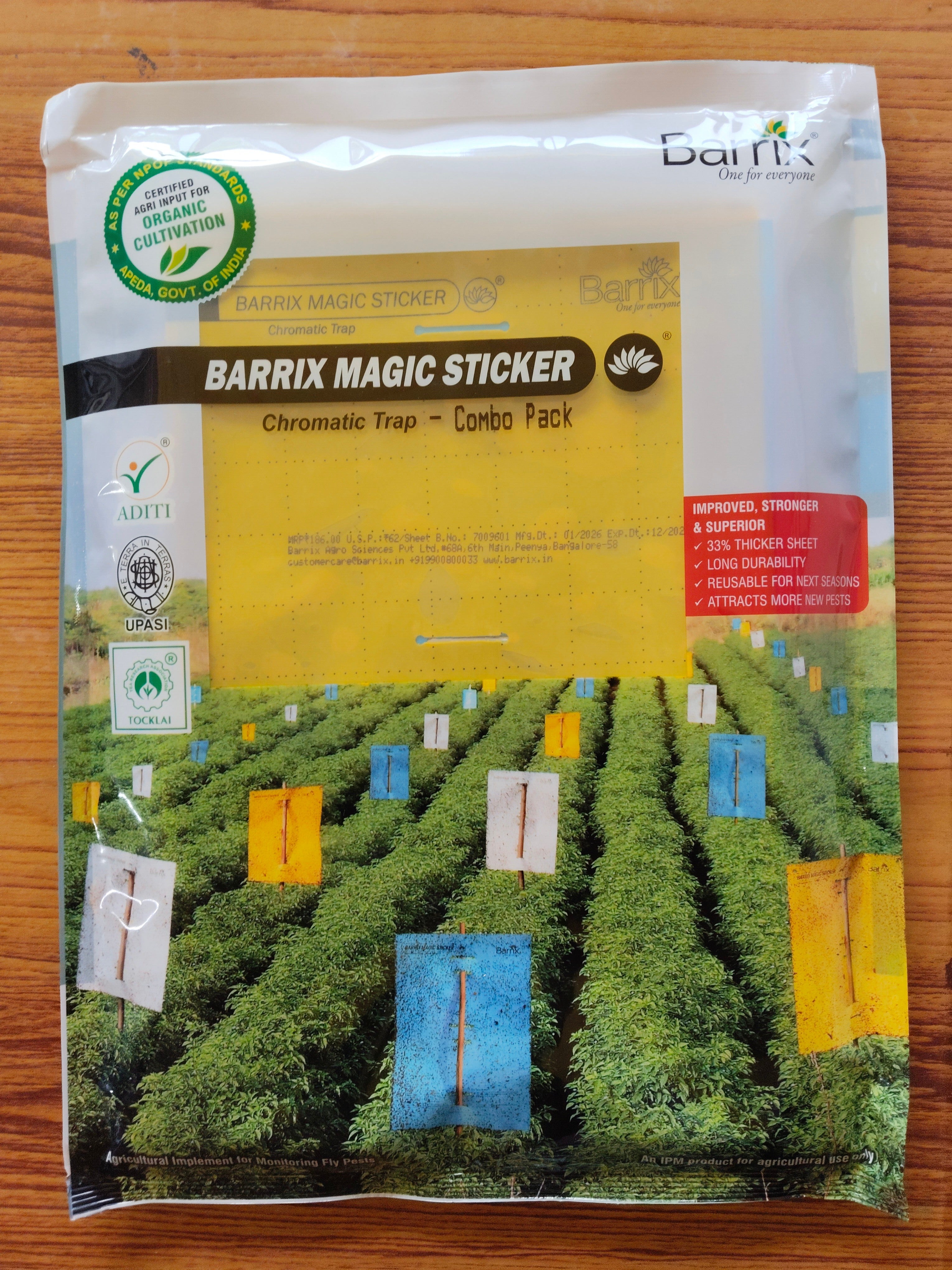 Buy Barrix Magic Sticker - Chrome Trap - Combo Pack Online